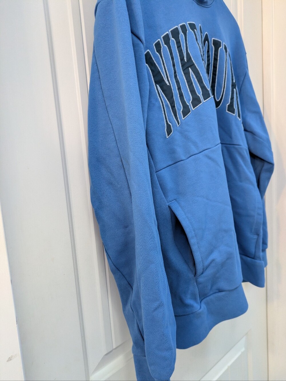 Nike Blue 'NIKE COURT' Pullover Hoodie - Picture 4 of 7
